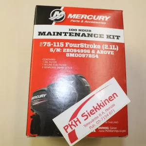 Alkuperäinen Huoltosarja F75-115 (2,1L), 100 tuntia