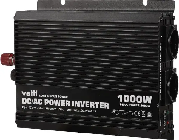 Invertteri 1000 W (12 V), Vatti đ Suosittu
