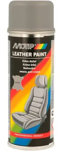 Pikatoimitus Nahkamaali spray harmaa, 200 ml, Motip 🙂