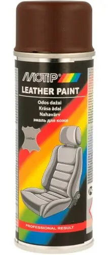 Nahkamaali spray tummanruskea RAL 8017, 200 ml, Motip 🙂 Paras Hinta
