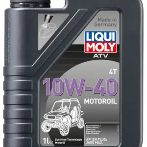 Sertifioitu Moottoriöljy ATV 4T 10W-40, 1 l, Liqui Moly 🙂