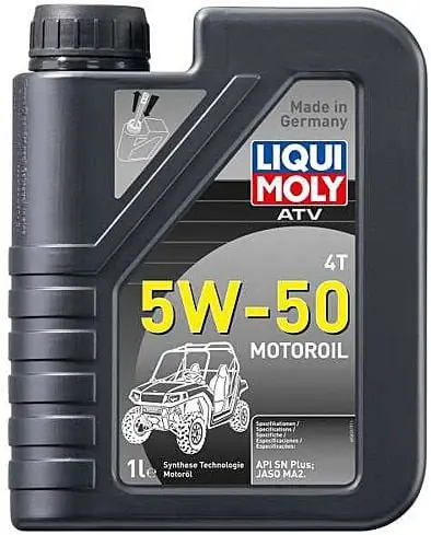 Moottoriöljy ATV 4T 5W-50, 1 l, Liqui Moly 🙂 Kuuma Tarjous