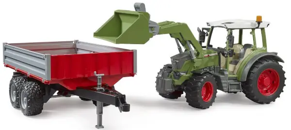 Pikatoimitus Lelu Traktori Fendt Vario 211 lisävarusteilla (1 16), Bruder 🙂