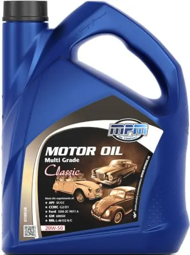 Viikonlopputarjous Moottoriöljy Classic 20W-50, 5 l, MPM 🙂