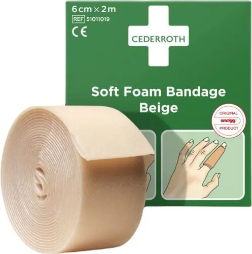 Soft-laastari 6 cm x 2 m, beige, Cederroth đ Tehdashinta