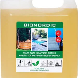 Viimeinen Mahdollisuus Laiturien ja paljujen pesuaine, 4 l, Bionordic 🙂