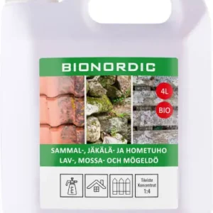 Sammaleen ja homeen tuhoaja, 4 l, Bionordic 🙂 Eniten Myyty