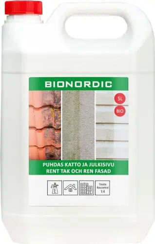 Tehdashinta Katon ja julkisivun pesuaine, 5 l, Bionordic đ