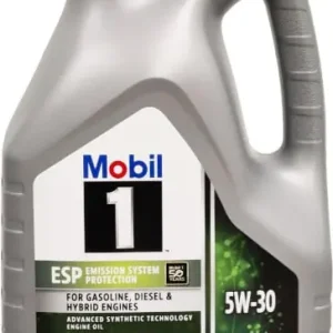 Lähetetään Heti Moottoriöljy ESP 5W-30, 4 l, Mobil 🙂
