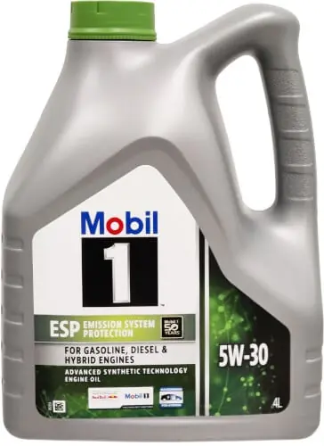 Lähetetään Heti Moottoriöljy ESP 5W-30, 4 l, Mobil 🙂