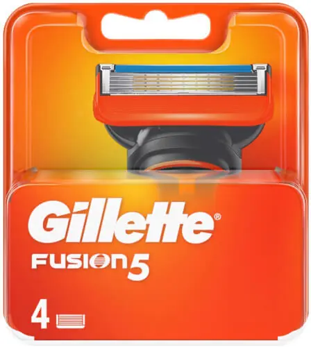 Tukkuhinta Fusion vaihtoterät 4 kpl, Gillette 🙂