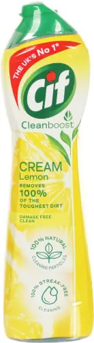 Yleispuhdistusaine Cream lemon 500 ml, Cif 🙂 Pakollinen (Must-Have)