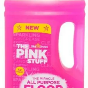 Asiakkaiden Suosikki Lattianpesuaine Floor Cleaner 1000 ml, Pink Stuff 🙂
