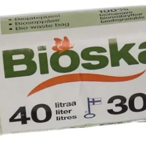 Biojätepussi 40 l (30 kpl), Bioska 🙂 Kampanjahinta