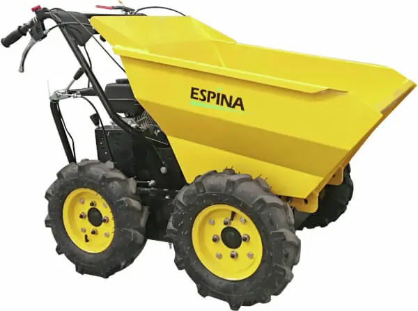 Minidumpperi pyörillä 6,5 hp, Espina 🙂 Löytö