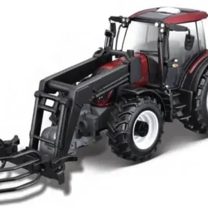 Kausialennus Lelu New Holland T7.315 Valtra N174 -traktori ja etukuormaaja (1 64), Bburago 🙂