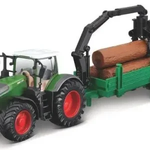 Lelu Fendt 1050 Vario traktori ja tukkivaunu (1 64), Bburago 🙂 Suoraan Valmistajalta
