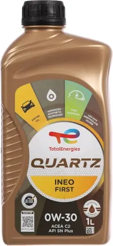 Viikonlopputarjous Moottoriöljy 0W-30 Quartz Ineo First 1l, Total 🙂