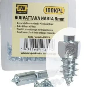 Jäänasta 9 x 4 mm 100 kpl (kengät, pyörä, mopo), Finnwork 🙂 Ajankohtainen