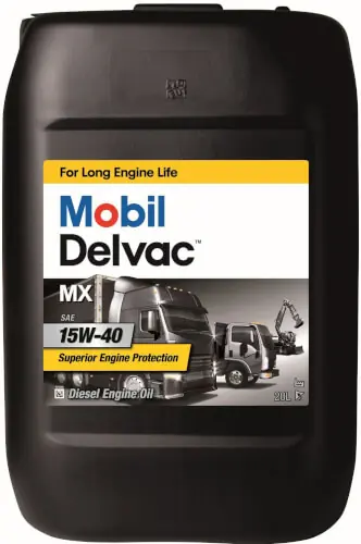 Erikoistarjous Moottoriöljy Delvac MX 15W-40, 20 l, Mobil 🙂