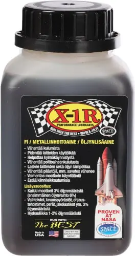 Alennettu Hinta Metallinhoitoaine ja öljyn lisäaine, 250 ml, X-1R 🙂