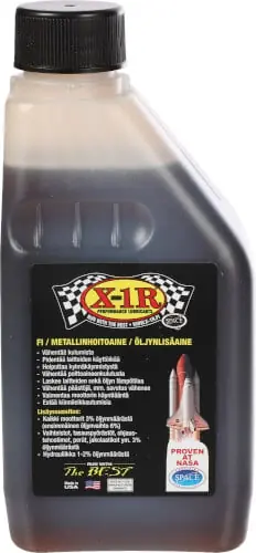 Metallinhoitoaine ja öljyn lisäaine, 500 ml, X-1R 🙂 Lähetetään Heti