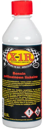 Bensin Booster moottorin lisäaine, 500 ml, X-1R 🙂 Paras Hinta