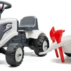 Potkutraktori Valtra peräkärryllä, Falk Toys 🙂 Poisto