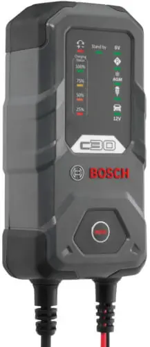 Flash-Tarjous Akkulaturi C30, 6/12 V, 3,8 A, Bosch 🙂