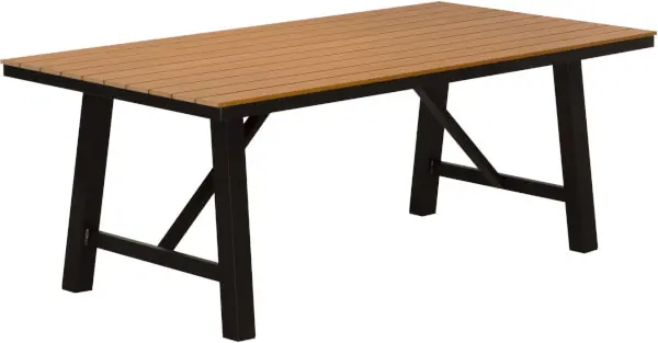 Uusi Malli Terassipöytä Matilda Teak polywood, 4 Living 🙂