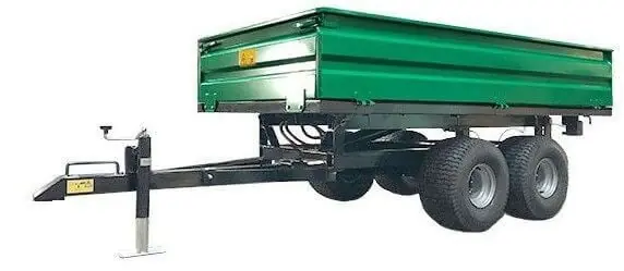 Halpa Hinta Kippikärry vetosilmukalla pientraktoreille 2000 kg, Koura 🙂