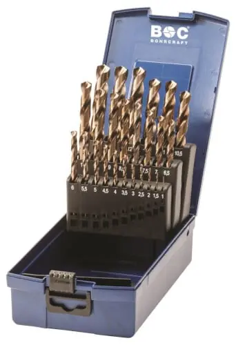 HSS-E CO 5% poranteräsarja, 25 osaa, Bohrcraft 🙂 Bestseller