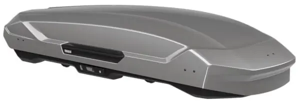 Suksiboksi Motion 3 XL, kiiltävä titaani, Thule 🙂 Halpa Hinta
