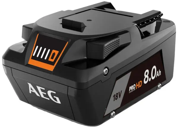 Akku 18V / 8,0 Ah, AEG đ Uusi Malli