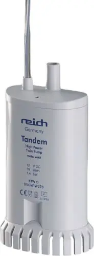 Uppopumppu Tandem 12 V, Reich đ Merkkituote
