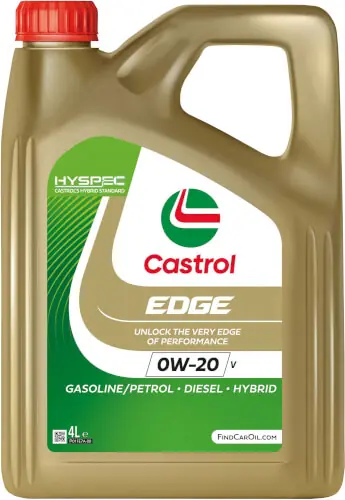 Flash-Tarjous Moottoriöljy Edge 0W-20 V 4 l, Castrol 🙂