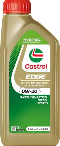 Osta Nyt Moottoriöljy Edge 0W-20 V 1 l, Castrol 🙂