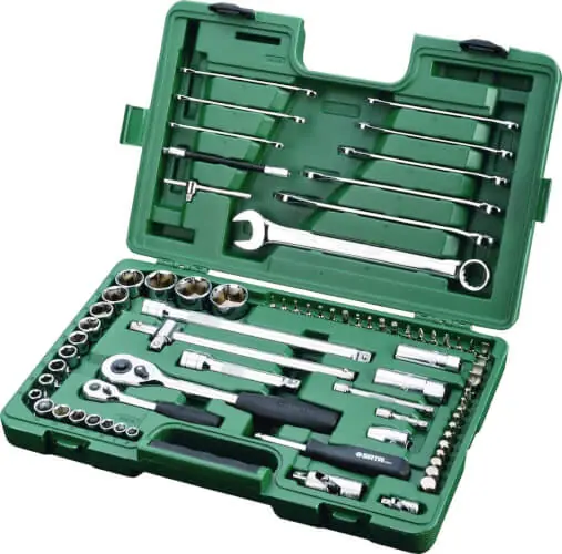 Hylsysarja 76 osainen 1/2" + 1/4", Sata đ Suosittu