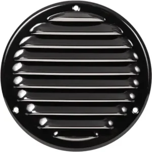 Aito Ilmanvaihdon suojaritilä musta 125 mm, Europlast 🙂