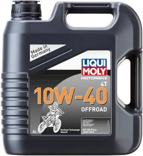 Moottoriöljy Motorbike 4T 10W-40 Offroad, 4 l, Liqui Moly 🙂 Tukkuhinta