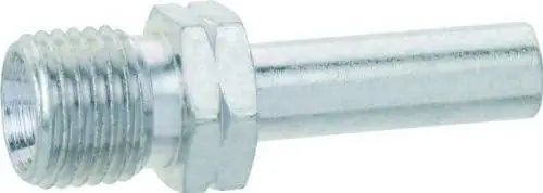 Liitin teräs, G1/4 lh M x putki 8mm, vasen kierre, GOK (5 kpl) 🙂 Turvallinen Maksu