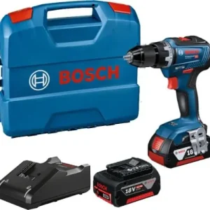 Akkuporakone GSR 18V-55 Professional + 2 x 5,0 ah akku, Bosch 🙂 Merkkituote