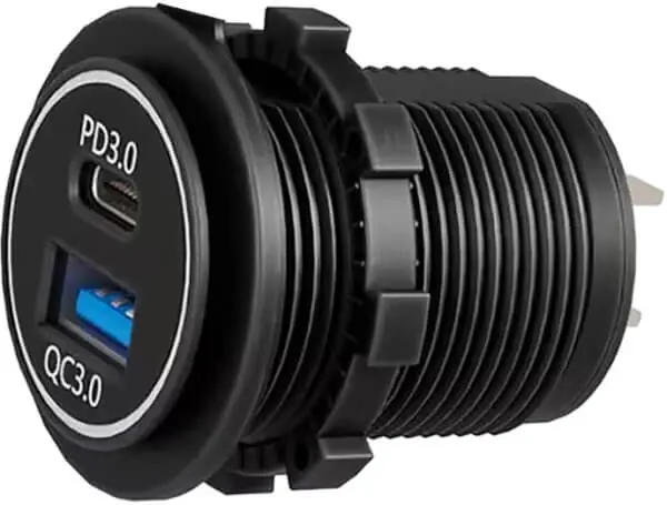 Paras Hinta Pinta-asennettava USB-laturi (USB-C), K27 đ