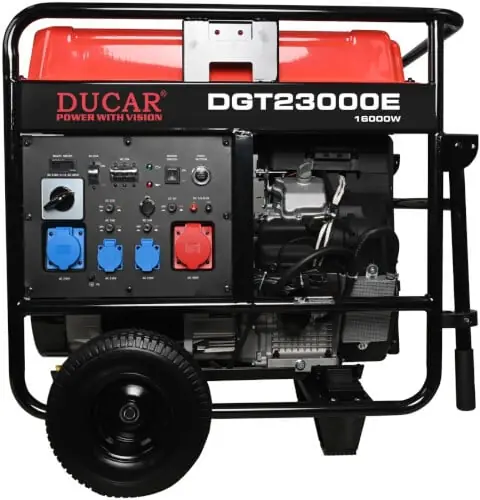 Aggregaatti DGT23000E (17 kW), Ducar đ Kuuma Tarjous