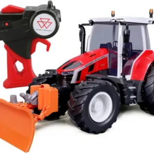 Asiakkaiden Suosikki Kauko-ohjattava Massey Ferguson traktori auralla (1 16), Maisto Tech 🙂