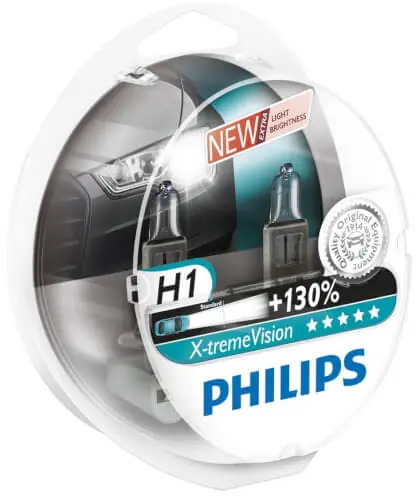 Ajovalopolttimot, H1, X-tremeVision, Philips 🙂 Viikonlopputarjous