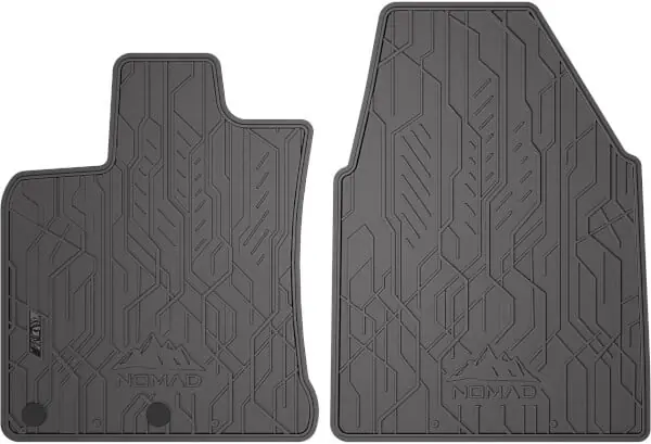 Etupenkkien kumimattosarja Nissan Qashqai I crossover (2006-2013) đ Uutuus