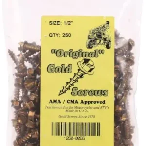 Jäänasta 13 mm (250 kpl), Gold Screws 🙂 Merkkituote