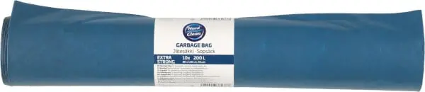 Flash-Tarjous Erikoisvahva jätesäkki 200 l, 10 kpl, Nord Clean 🙂