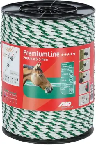 Aitaköysi PremiumLine 6 mm, 200 m, Ako 🙂 Alennettu